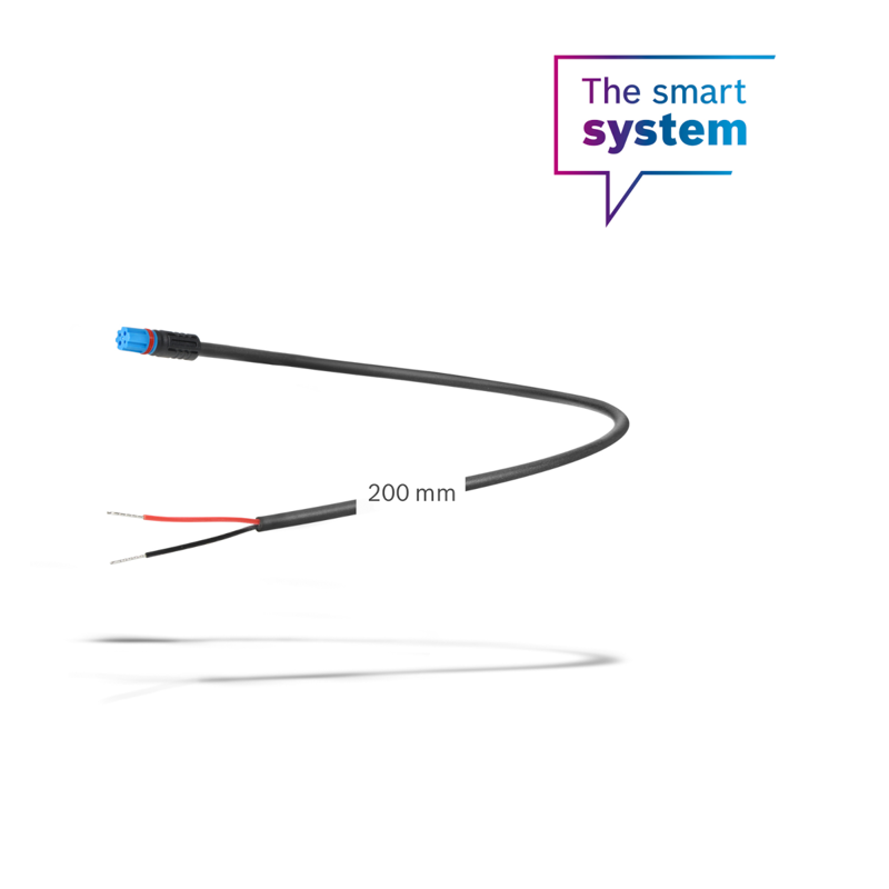 Bosch BES3 Smart System 200mm E-Bike Front Light Power Cable
